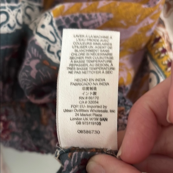 Free People Hold On Tight Gauze Pancho Hoodie - Picture 7 of 7